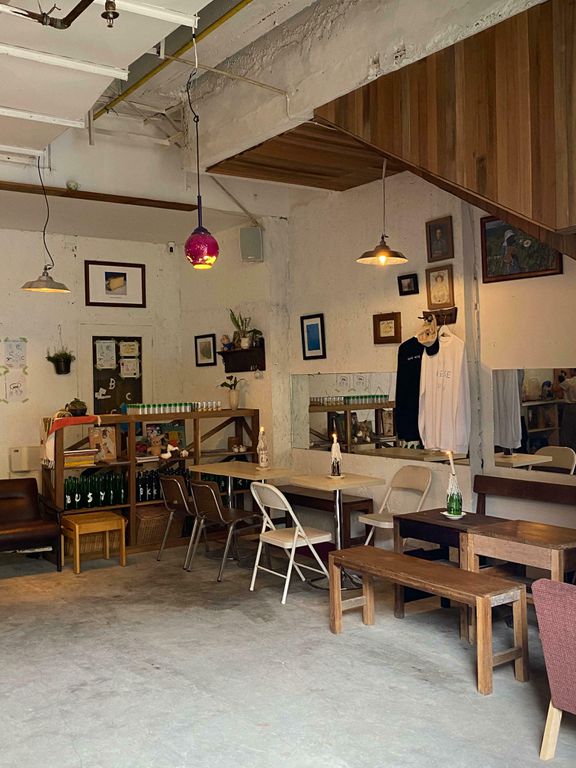 Busy Cheese Cafe Interior
